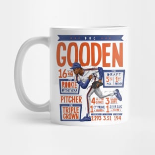 Dwight Gooden New York M Stats Mug